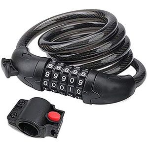 Bicycle lock, cable lock security lock